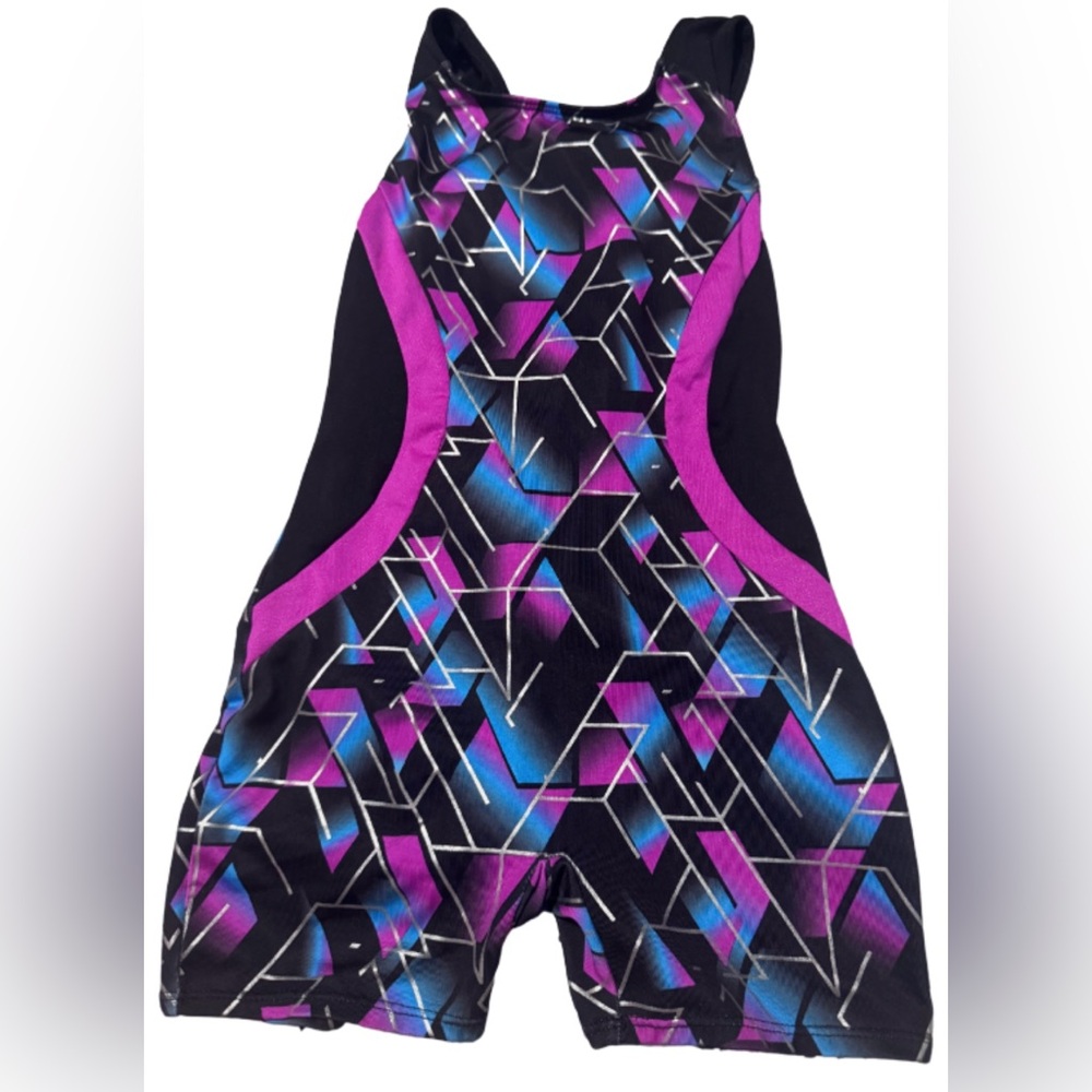 Geometric Kids Leotard